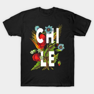 Chile Proud Flag, Chile gift heritage, Chilean girl Boy Friend Chileno T-Shirt